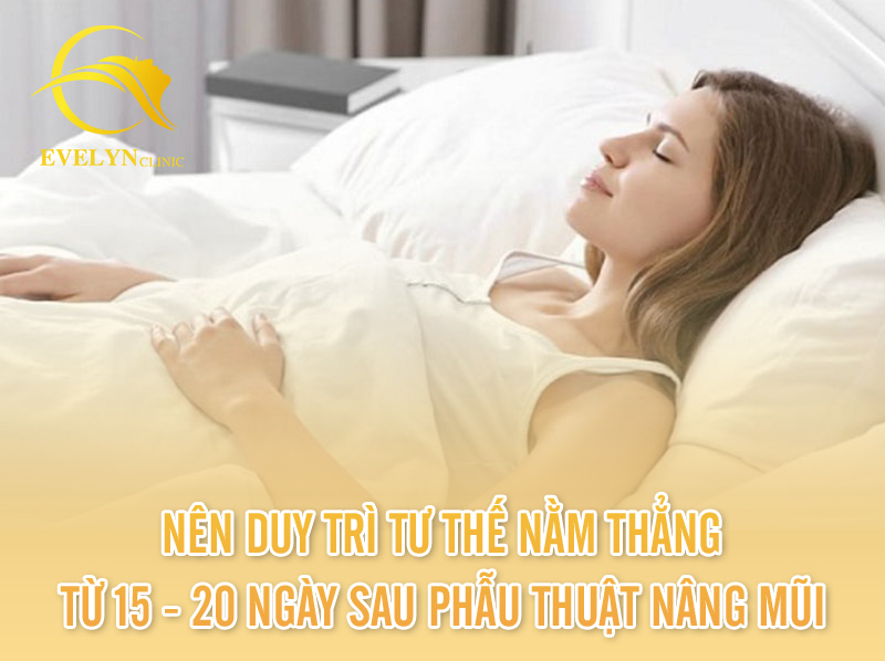 Nâng mũi bao lâu được nằm nghiêng? Tìm hiểu tư thế nằm chuẩn sau nâng mũi 2